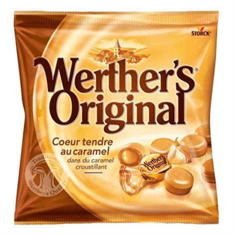 Werther's Original Coeur Tendre au Caramel (lot de 12)