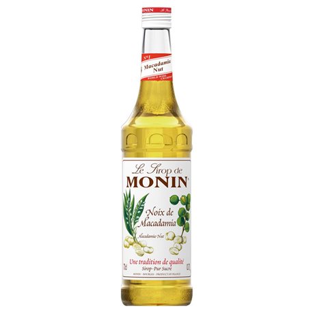 Sirop Monin Noix de Macadamia (lot de 6)