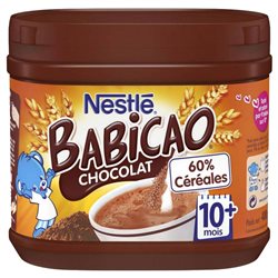 Nestlé Babicao Chocolat 60% Céréales (lot de 6)
