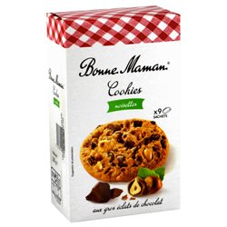 Bonne Maman Cookies Chocolat Noisettes (lot de 10 x 3 paquets)