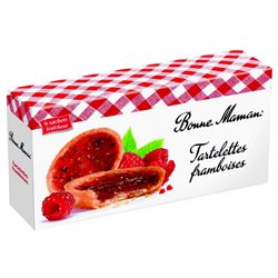 Bonne Maman Tartelettes Framboise (lot de 10 x 3 paquets)