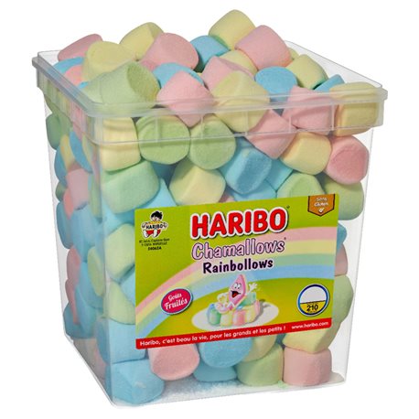 Haribo Chamallows Rainbollows (lot de 6)