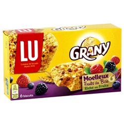 Lu Grany Fruits Des Bois (lot de 10 x 3 paquets)