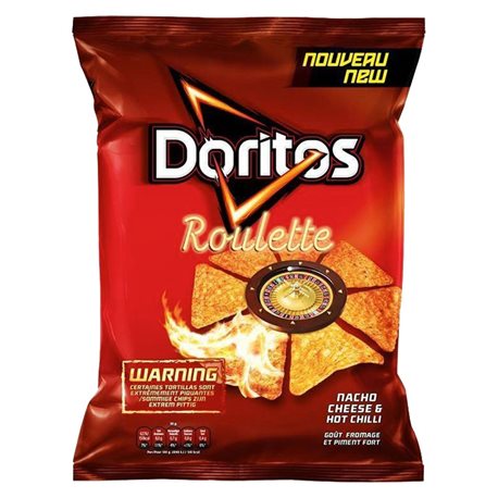 Doritos Tortillas Roulette 170g (lot de 10 x 3 paquets)