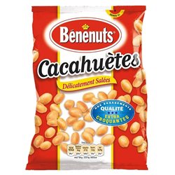 Bénénuts Cacahuètes Grillées 410g (lot de 10 x 3 paquets)