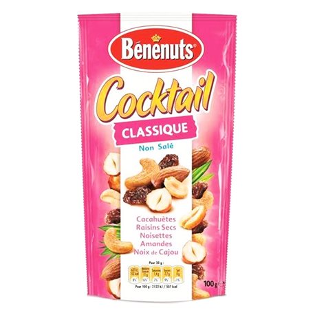 Bénénuts Cocktail Classique 100g (lot de 10 x 3 paquets)