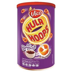 Vico Hula Hoops Barbecue 115g (lot de 10 x 6 tubes)