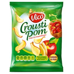 Vico Croustipom 50g (lot de 10 x 8 paquets)