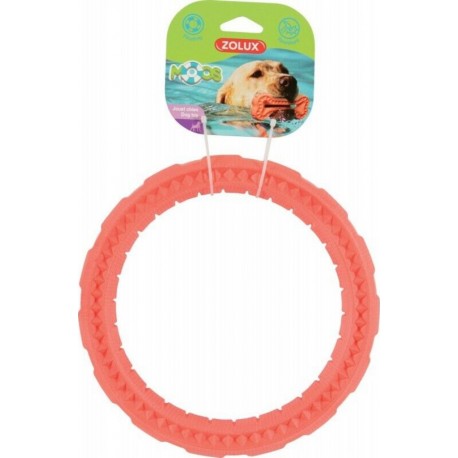 NC Jouet Anneau Moos Tpr Flottant Ø 23 Cm X 3 Cm Pour Chien Zolux