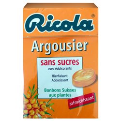 Ricola Argousier (lot de 10 x 6 boîtes)