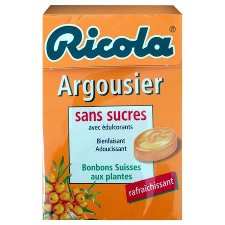 Ricola Argousier (lot de 10 x 6 boîtes)