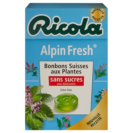 Ricola Alpin Fresh (lot de 10 x 6 boîtes)