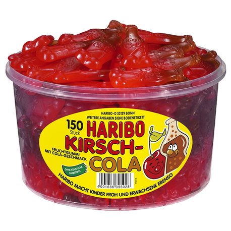 Haribo Cherry-Cola Cerise-Cola (lot de 6)