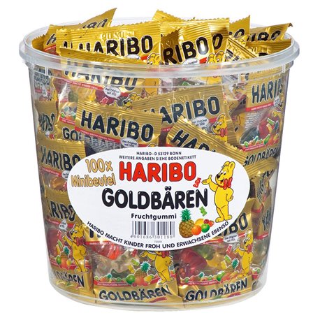 Haribo L'Ours D'Or Mini (lot de 6)