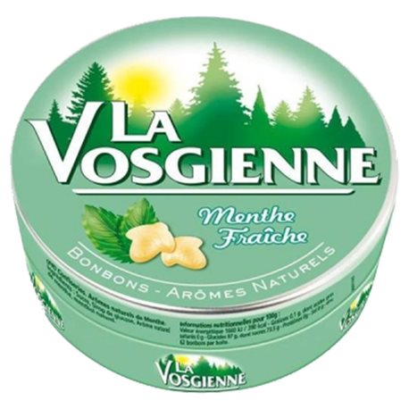 La Vosgienne Menthe Fraîche 125g (lot de 10 x 3 boîtes)