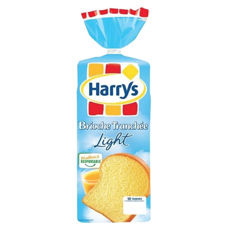 Harrys Brioche Tranchée Light 500g (lot de 10 x 3 paquets)