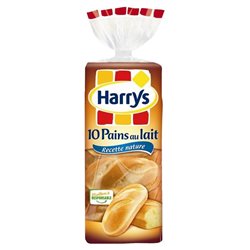 Harrys 10 Pains Au Lait Recette Nature 350g (lot de 10 x 3 paquets)