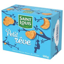 Saint louis Petit Rêve Petits Sucres Roux De Canne 500g (lot de 10 x 3 paquets)