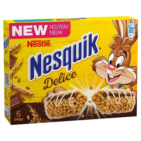 Nesquik Délice Barre 138g (lot de 10 x 3 boîtes)