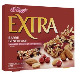 Kellogg's Extra Barre Fruits Rouges et Amandes 128g (lot de 10 x 3 boîtes)