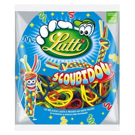 Lutti Scoubidou 200g (lot de 8)