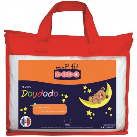DODO Oreiller Bébé Coton Doudodo 40x60cm (lot de 2)