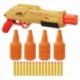 Nerf - Alpha Strike Tiger DB-2 avec 4 cibles et 16 fléchettes Nerf Elite officielles