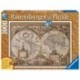 Ravensburger Puzzle 1000 pièces - Carte du monde ancienne (Traité bois)