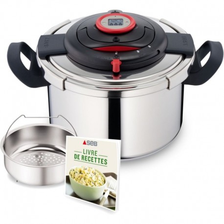 SEB Autocuiseur Clipso chrono + 8L