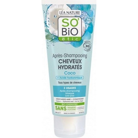 So Bio Etic Après-shampooing Coco & Acide hyaluronique-200ml
