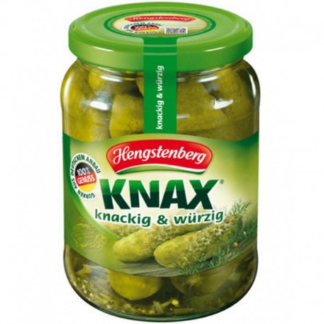 Hengstenberg Knax Cornichons 190g (carton de 12)