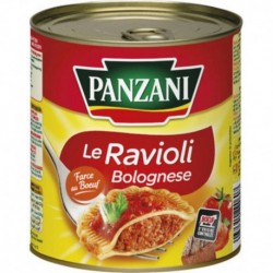 Panzani Le Ravioli Bolognese 800g (lot de 6)