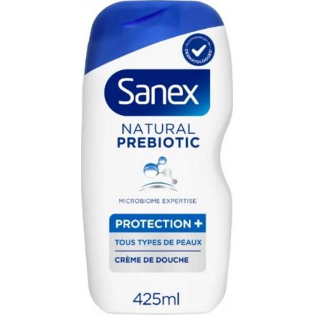 SANEX NATURAL PREBIOTIC GEL DOUCHE CREME PROTECTEUR PREBIOTIQUE 425ml