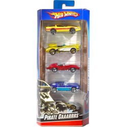 HOT WHEELS COFFRET 5 VOITURES