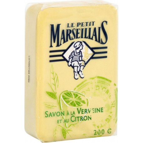 Le Petit Marseillais Savon à la Verveine et au Citron 200g (lot de 8)