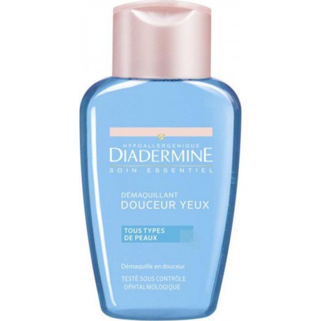 DIADERMINE Démaquillant Douceur Yeux Tous Types de Peaux 125ml (lot de 4)