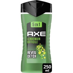 AXE LENDEMAIN DIFFICILE REVEIL DETOX 5EN1 250ml (lot de 4)