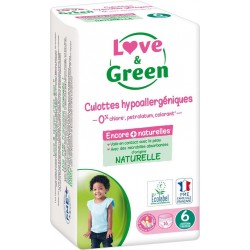 Love & Green Culottes Hypoallergéniques Taille 6- x16