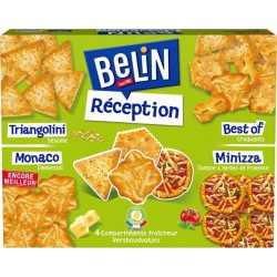 Belin Réception 4 Compartiments Fraîcheur 380g (lot de 4)