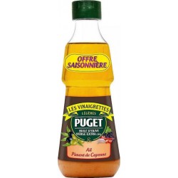 Puget Vinaigrette légère Ail Piment de Cayenne 330ml