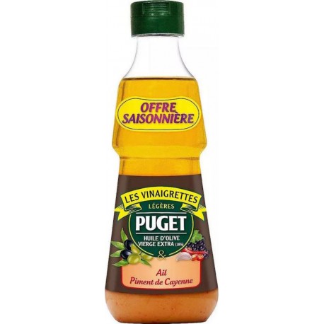 Puget Vinaigrette légère Ail Piment de Cayenne 330ml