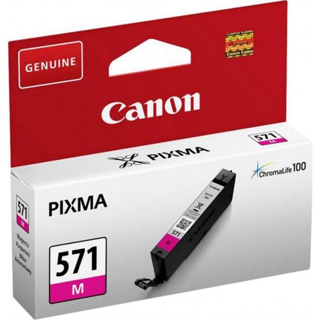 Canon Cartouche d’Encre Pixma ChromaLife 100 571 Magenta (lot de 2)