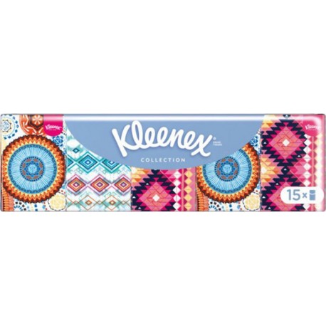 Kleenex Collection par 15 Étuis de Mouchoirs (lot de 6)