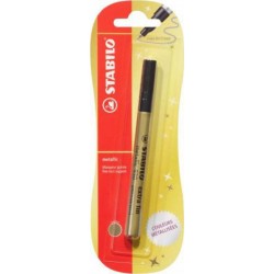 STABILO STYLO METALLIC OR 1MM