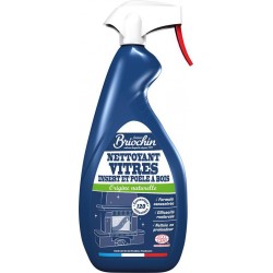 Briochin Nettoyant Vitres Insert et Poêle à Bois 750ml (lot de 2)