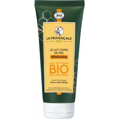 La Provençale Lait corps Bio Cosmosorg Miel 200ml