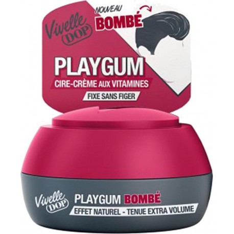 Vivelle DOP Playgum Bombé Cire-Crème aux Vitamines 80ml (lot de 3)