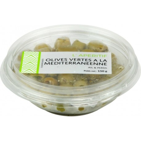 persil Olives vertes ail et 150g