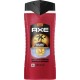 AXE Gel douche Homme Corps Cheveux Fraîcheur et Parfum Sunset Fresh 5-en-1 400ml