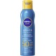 NIVEA Crème solaire Spray Corps Spf 50 Résistant a l'Eau Protect et Dry Touch Sun 200ml